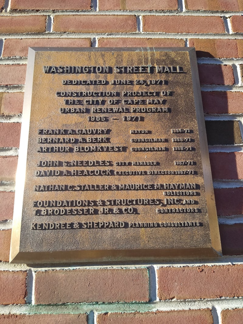 Washington Street Mall, NJ