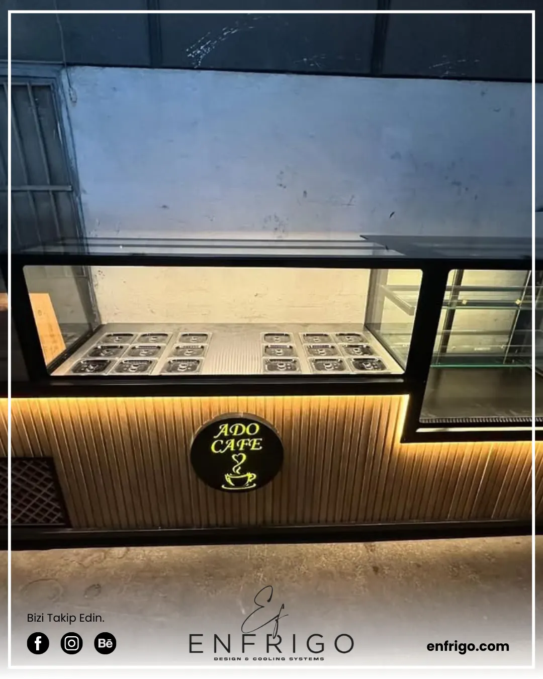 Kumpir ve Pasta Dolabı Seti