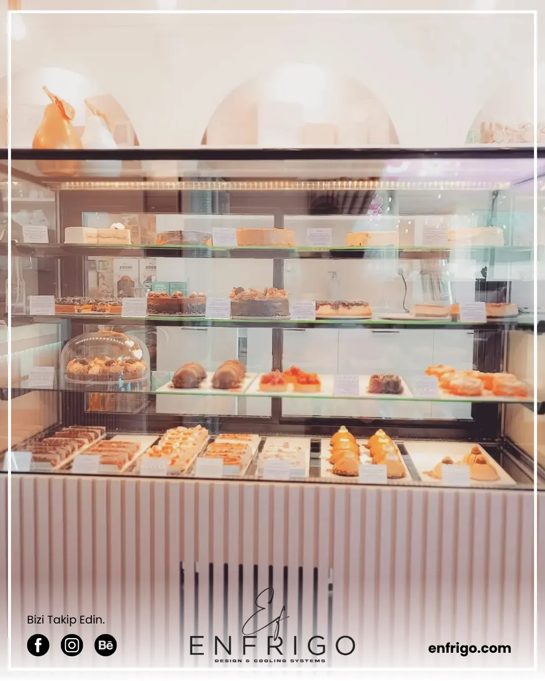 Tatlı ve Pasta Sunum Dolabı