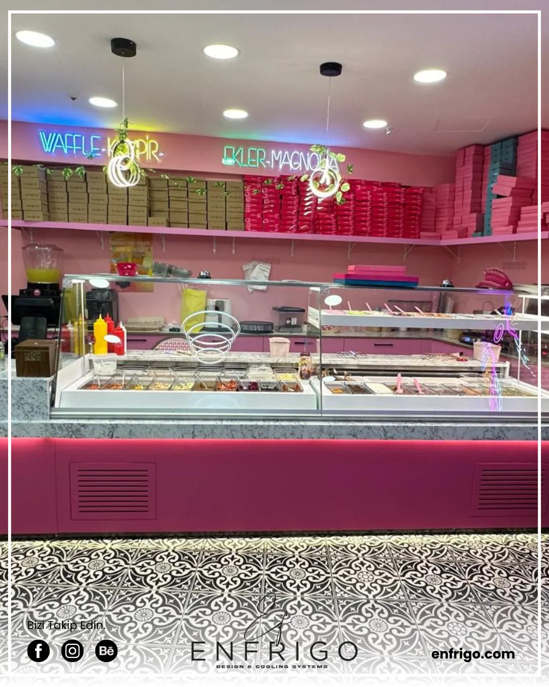 Waffle ve Kumpir Dolabı