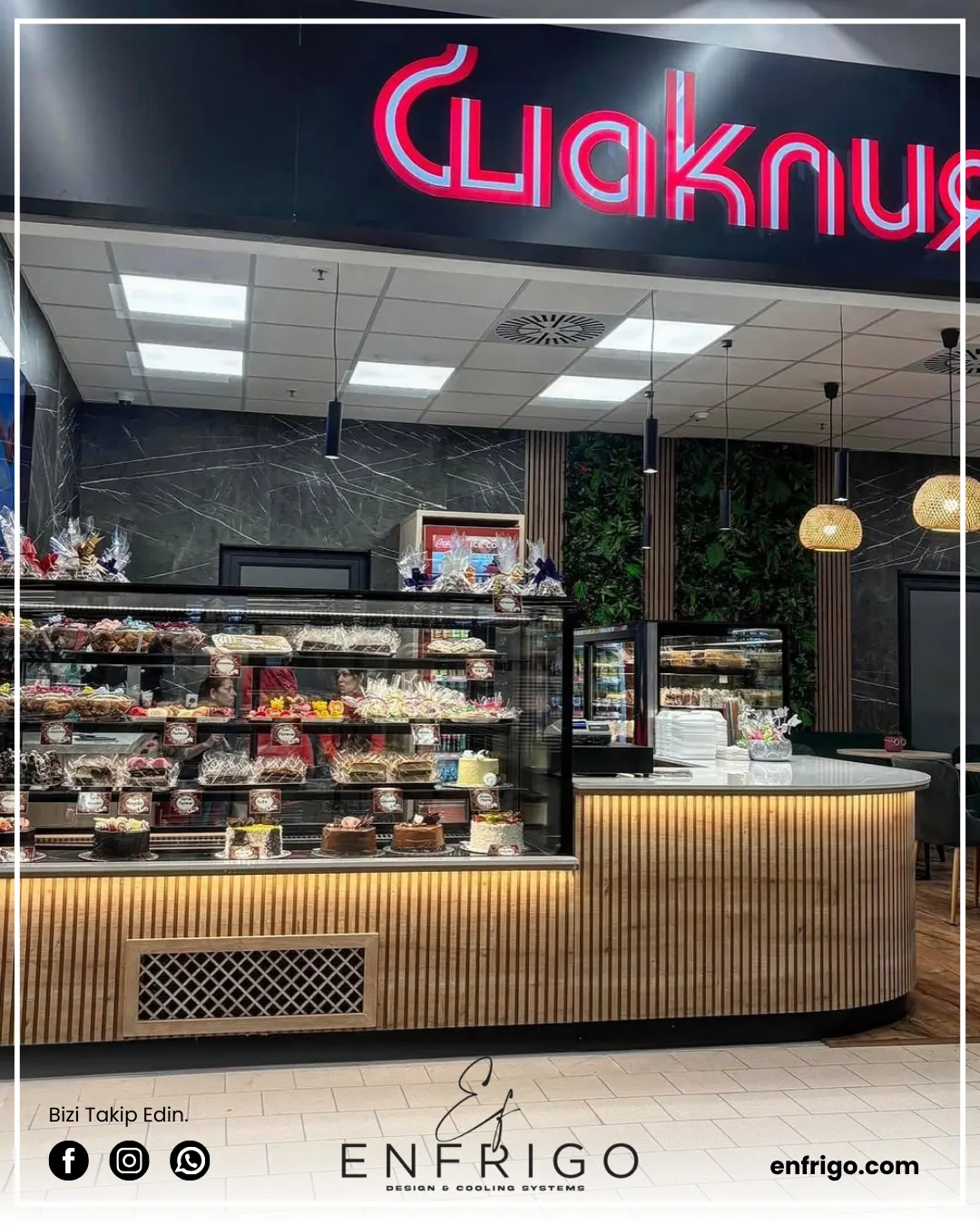 Uygun Soğutmalı Tatlı Teşhir Ünitesi