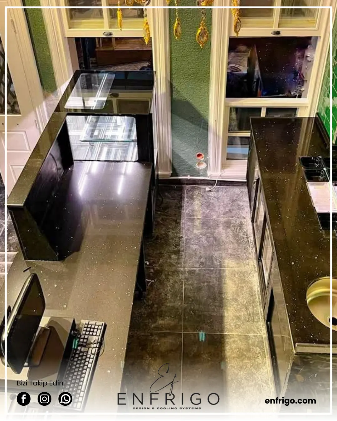 Pastane Soğutmalı Teşhir Dolabı - Görsel 2