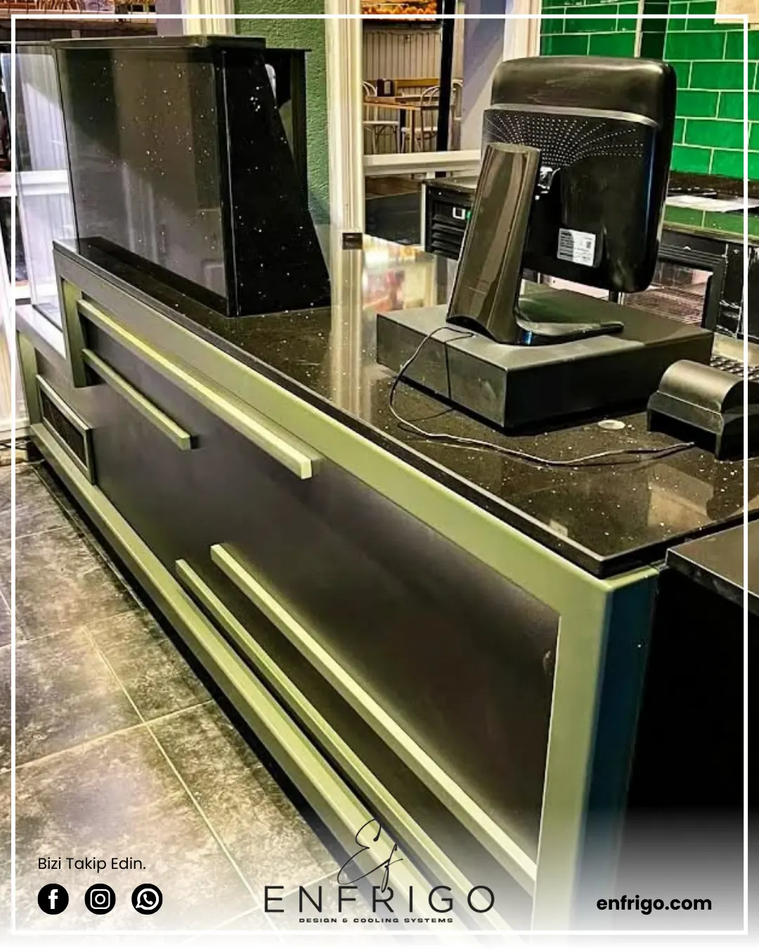 Pastane Soğutmalı Teşhir Dolabı - Görsel 3