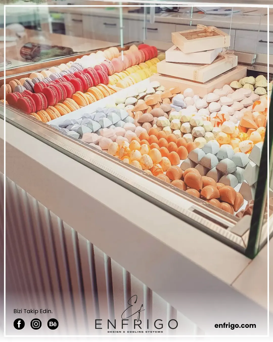 Tatlı ve Pasta Sunum Dolabı - Görsel 4