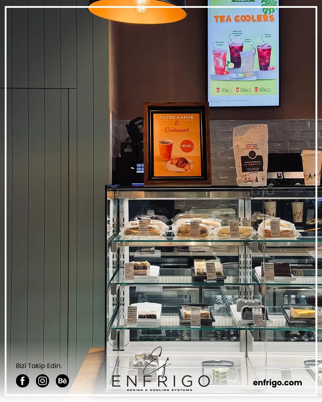 Pasta ve Tatlı Sergileme Dolabı - Görsel 2