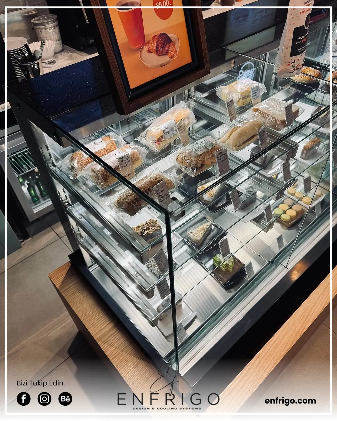 Pasta ve Tatlı Sergileme Dolabı - Görsel 3