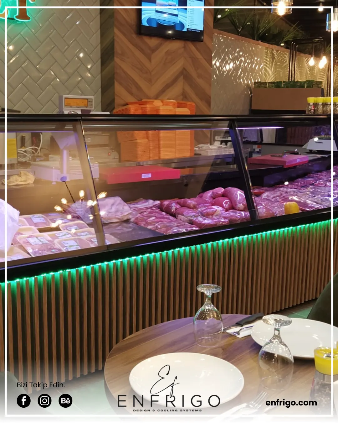 Şarküteri ve Kasap Teşhir Dolabı - Görsel 2