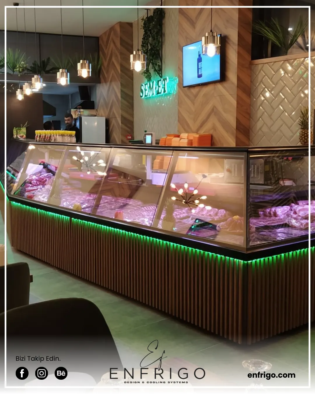 Şarküteri ve Kasap Teşhir Dolabı - Görsel 3