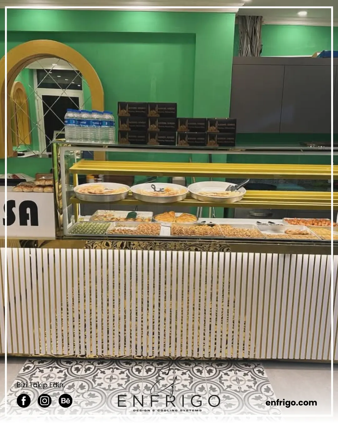 Pastane ve Unlu Mamül Vitrini - Görsel 3