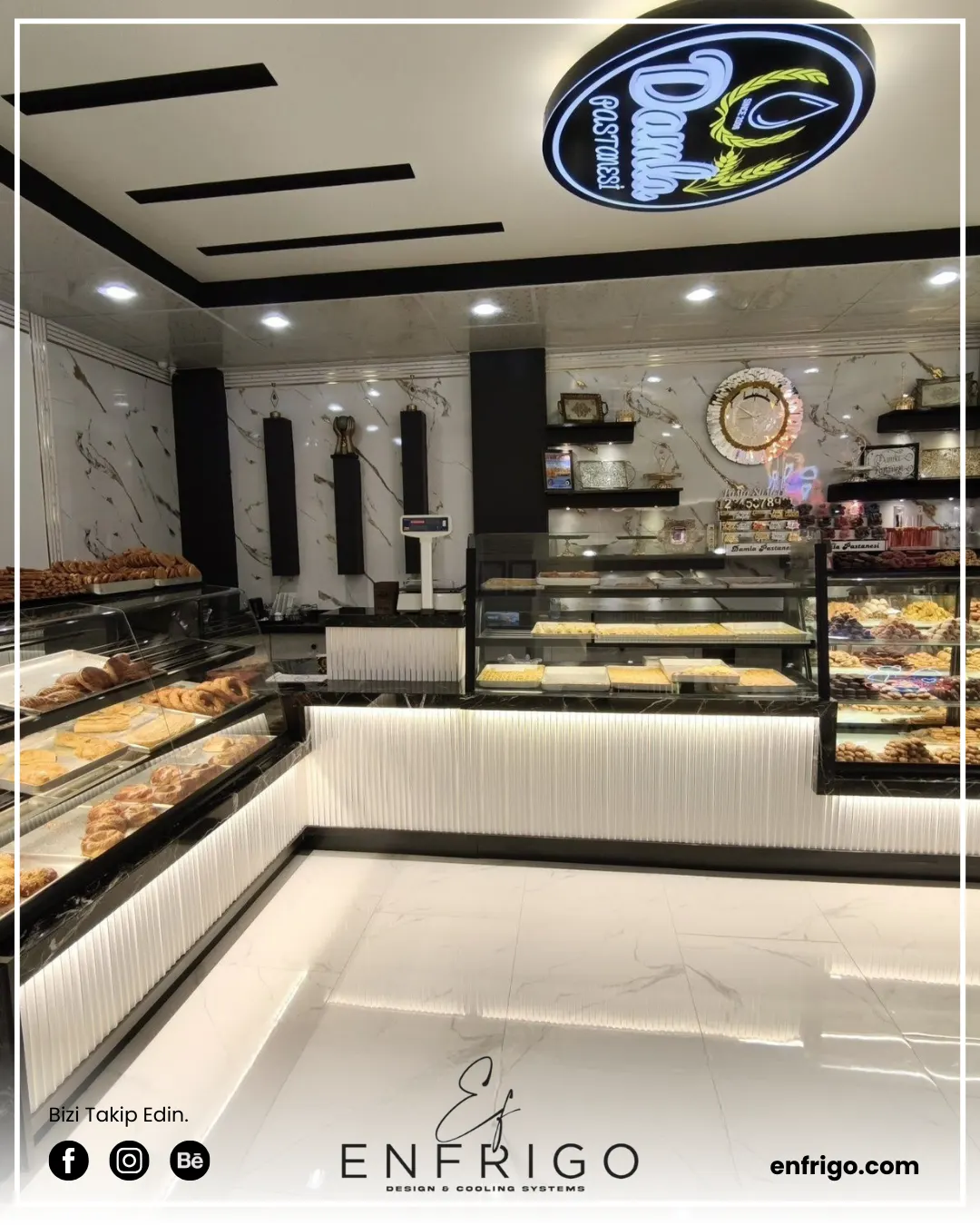 Pastane Tatlı ve Ekler Dolabı - Görsel 4