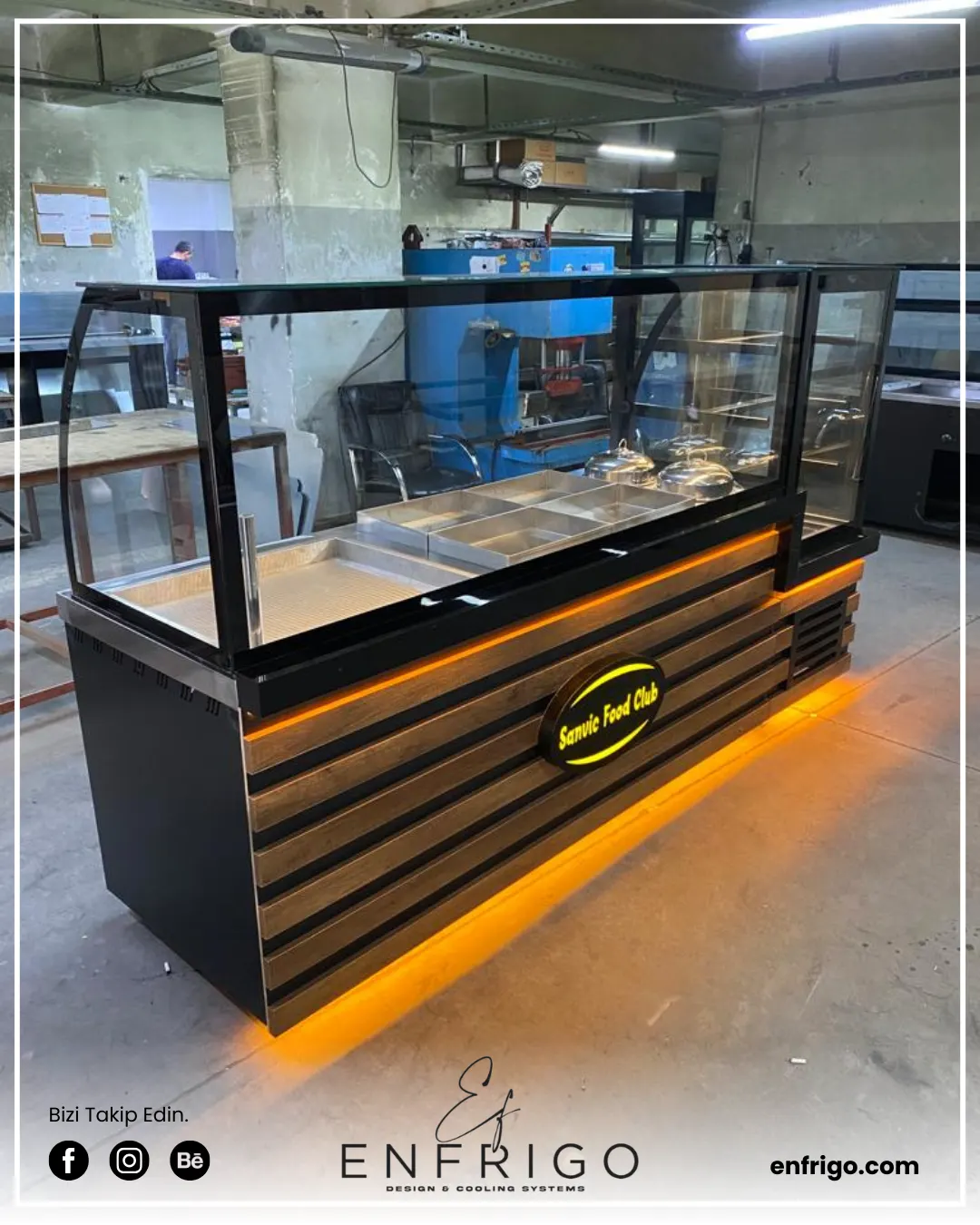 Sıcak Yemek Sunum Ünitesi