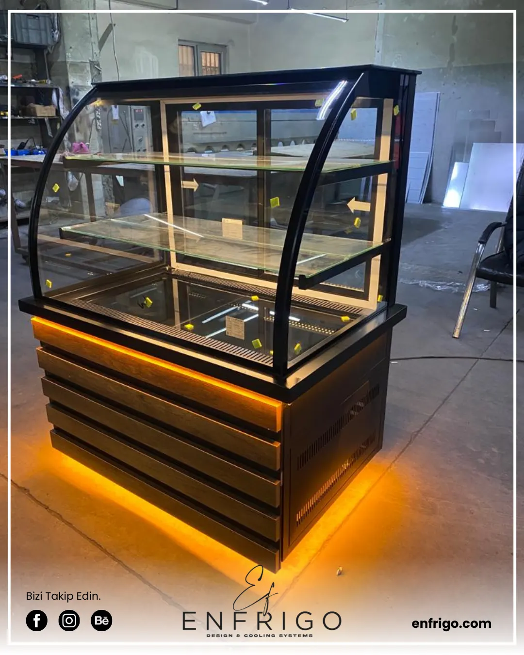 Pasta Sunum Dolabı - Görsel 3