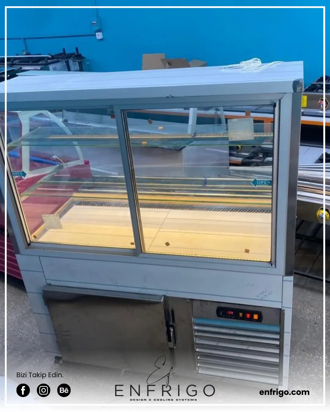 Soğutmalı Pasta Tezgahı - Görsel 3