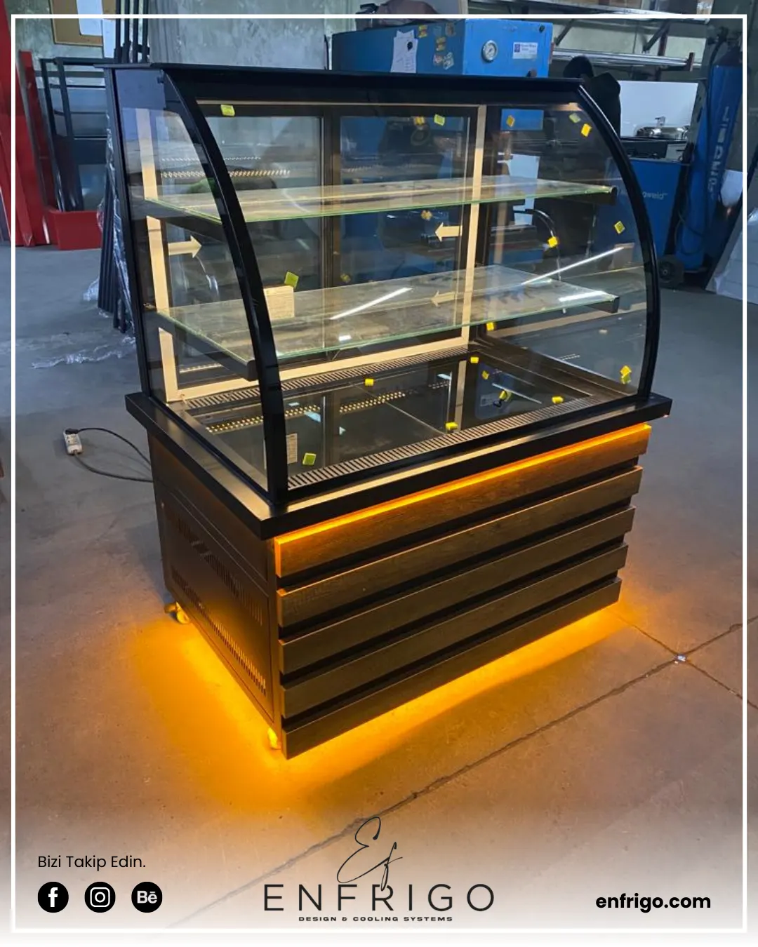 Pasta Sunum Dolabı - Görsel 2