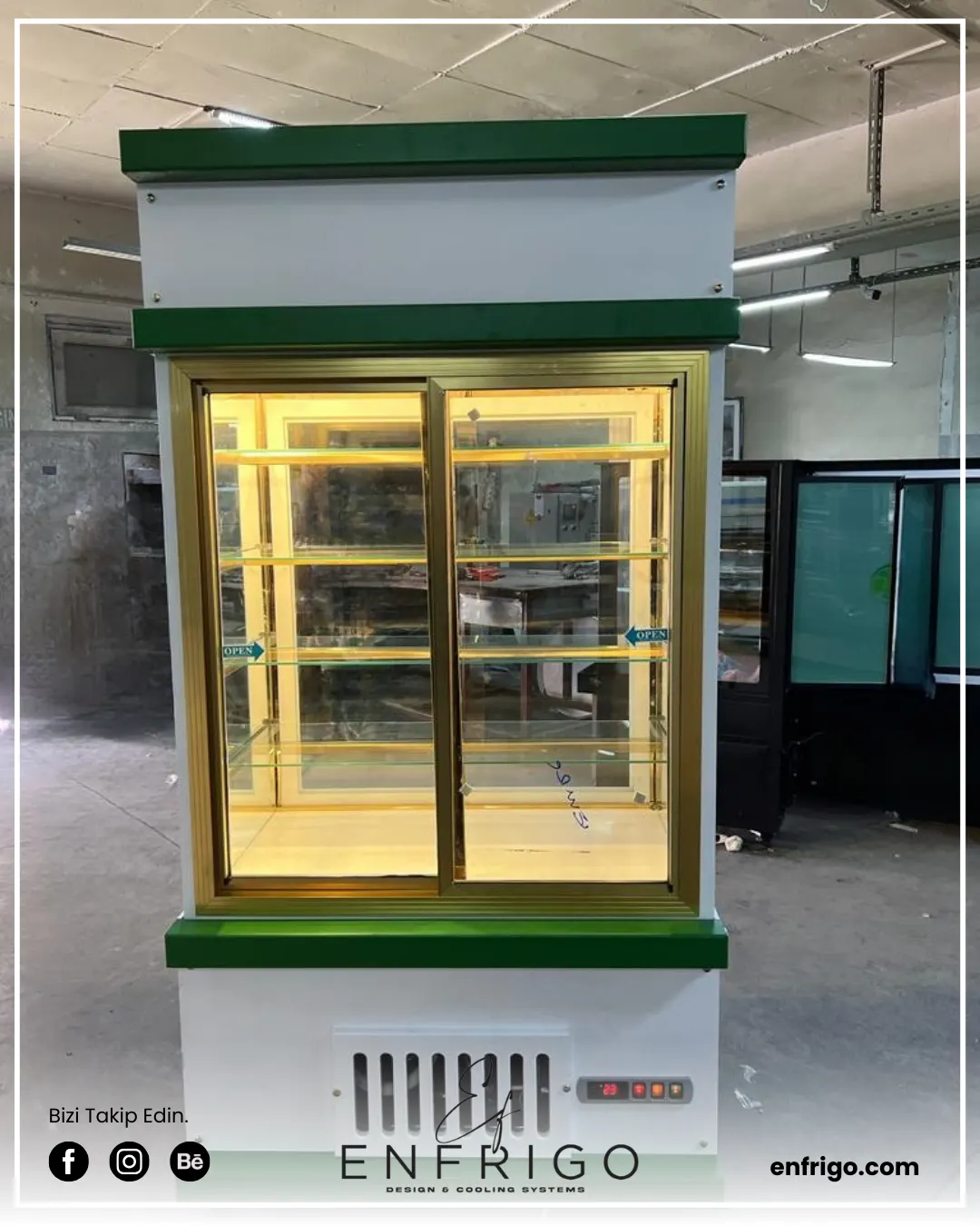 Pastane Tatlı ve Ekler Dolabı