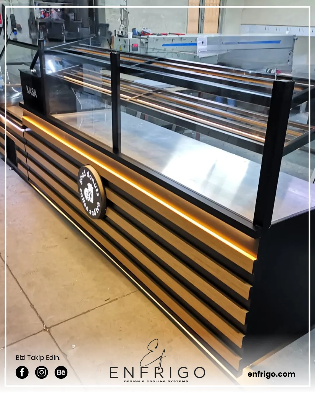Börek Poğaça Teşhir Tezgahı - Görsel 4