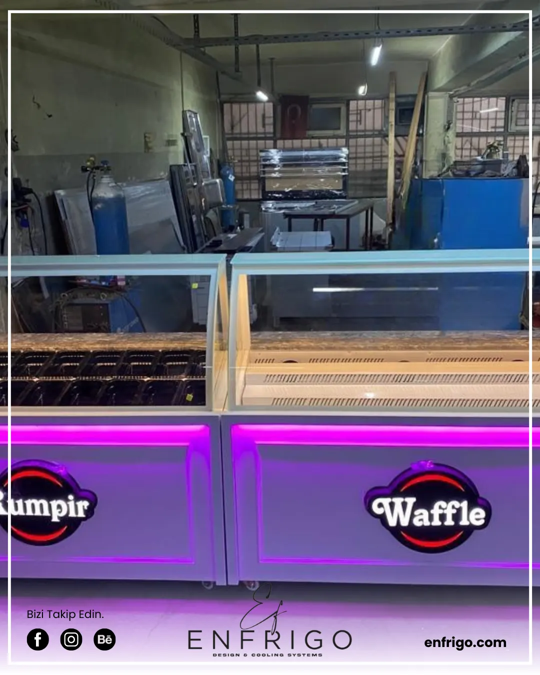 Kumpir ve Waffle Dolabı