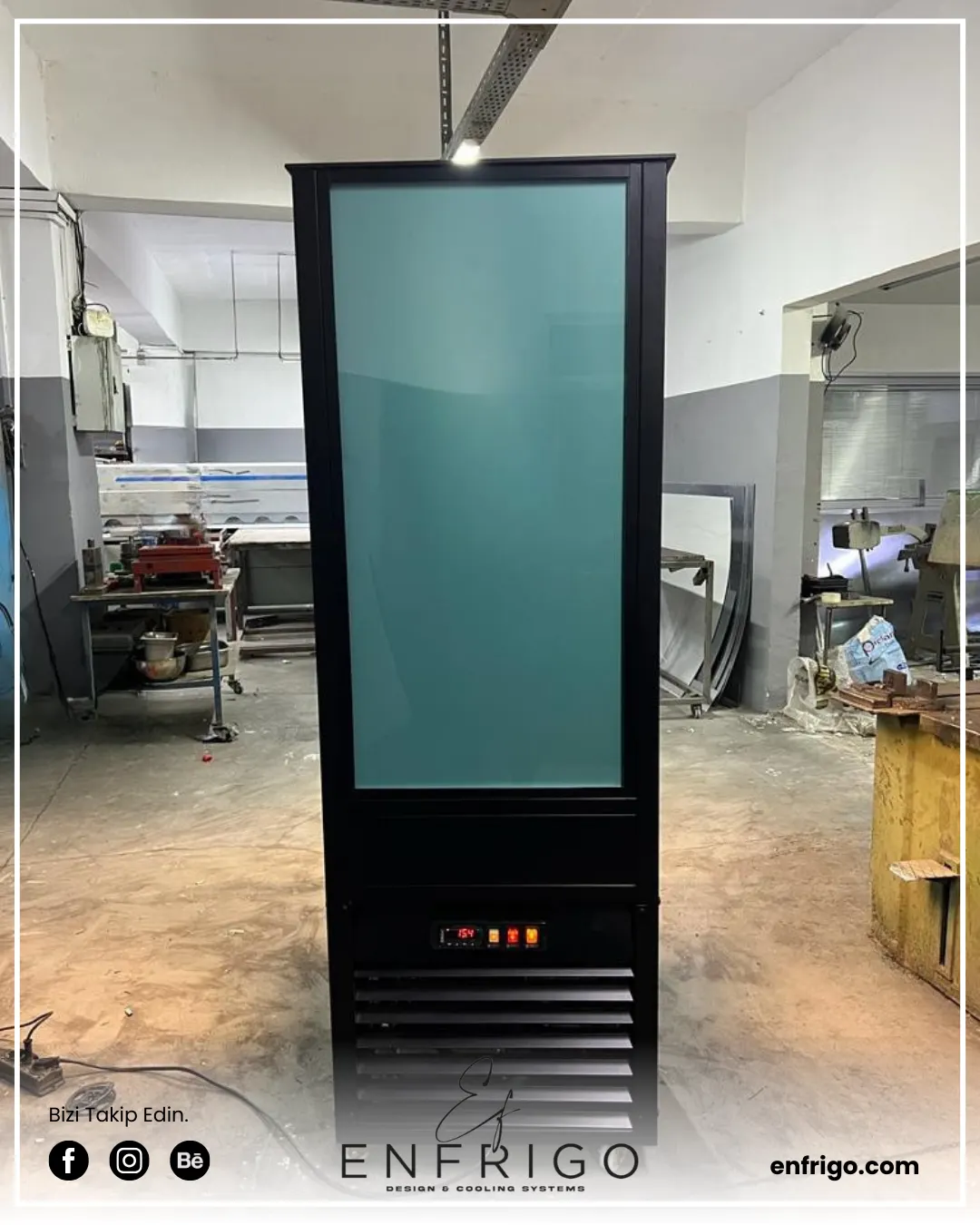 Dikey Pasta Teşhir Dolabı - Görsel 2