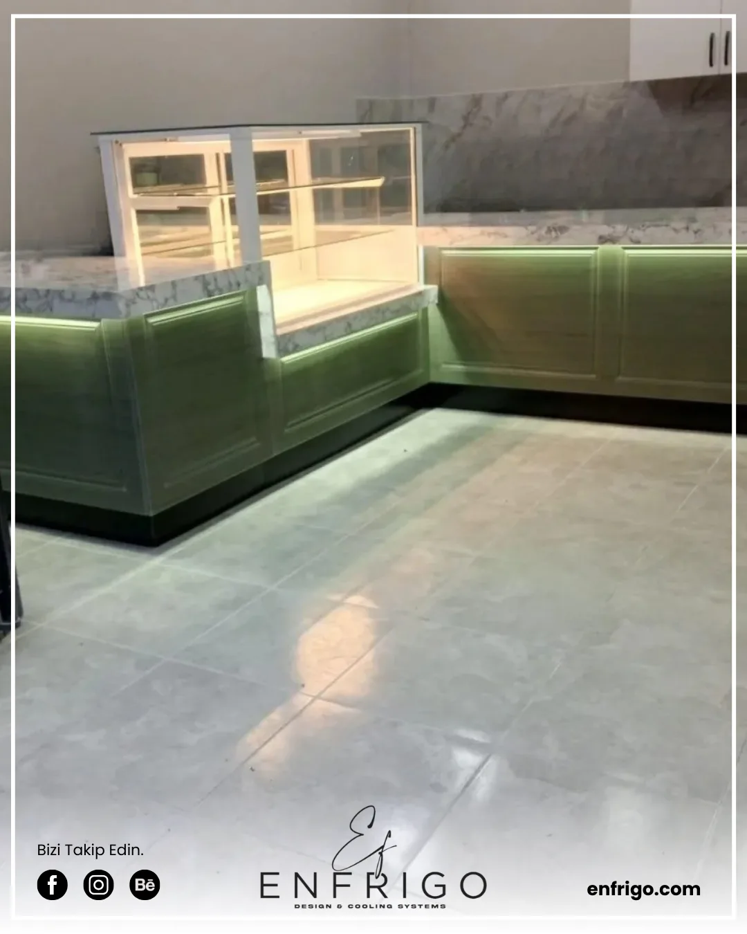 Camlı Pasta Dolabı - Görsel 2