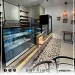 Şık vitrin tasarımı ve enerji tasarruflu güçlü soğutma teknolojisiyle tatlılarınızı her zaman taze tutun!