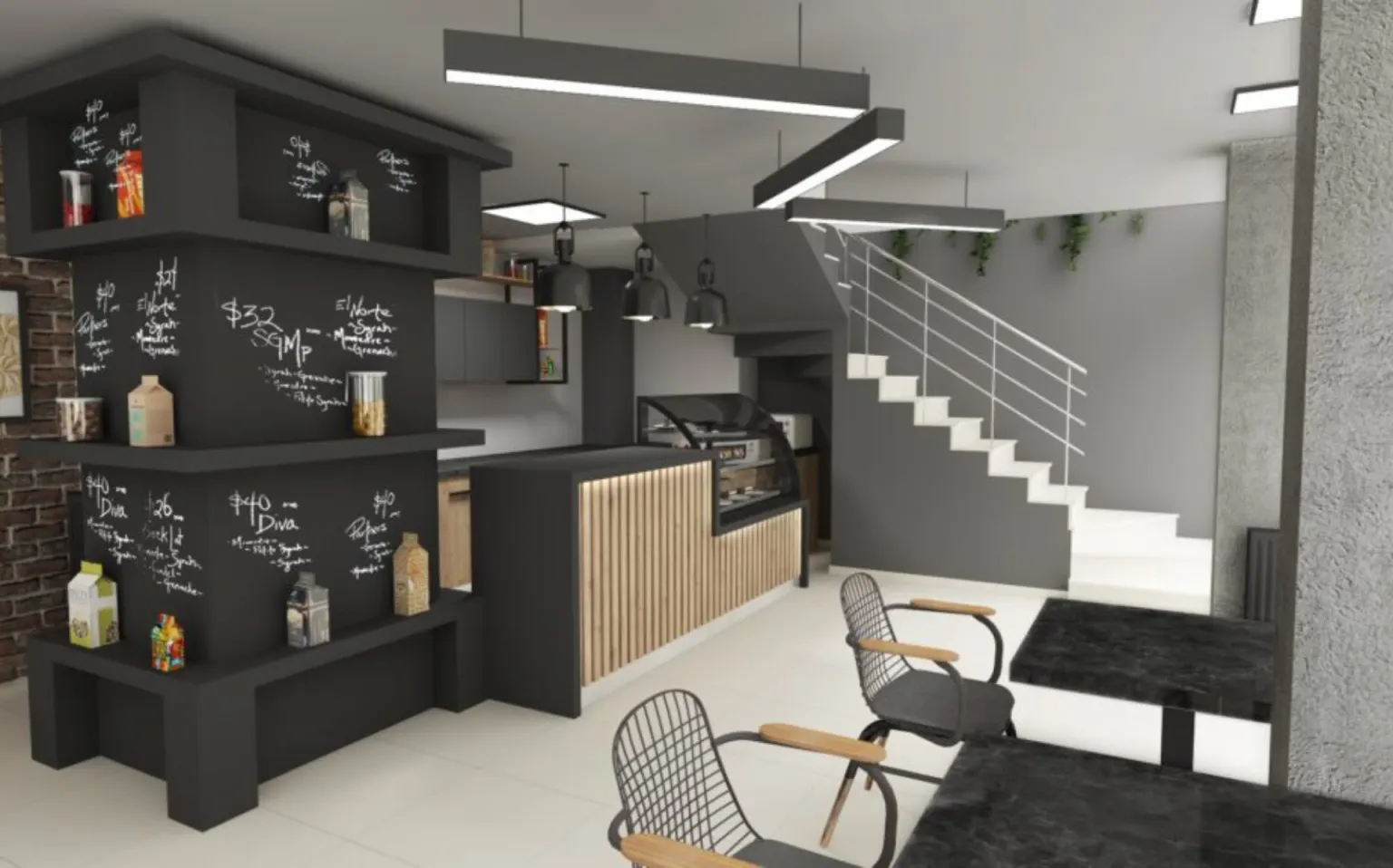Kafe ve Bar Mutfak Tasarımı