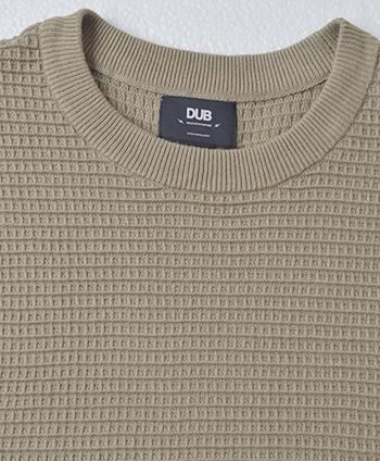 knit crew neck