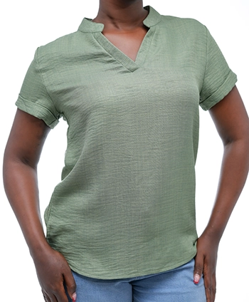Women's V-neck Top