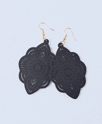 Bohemian Style wooden Earrings