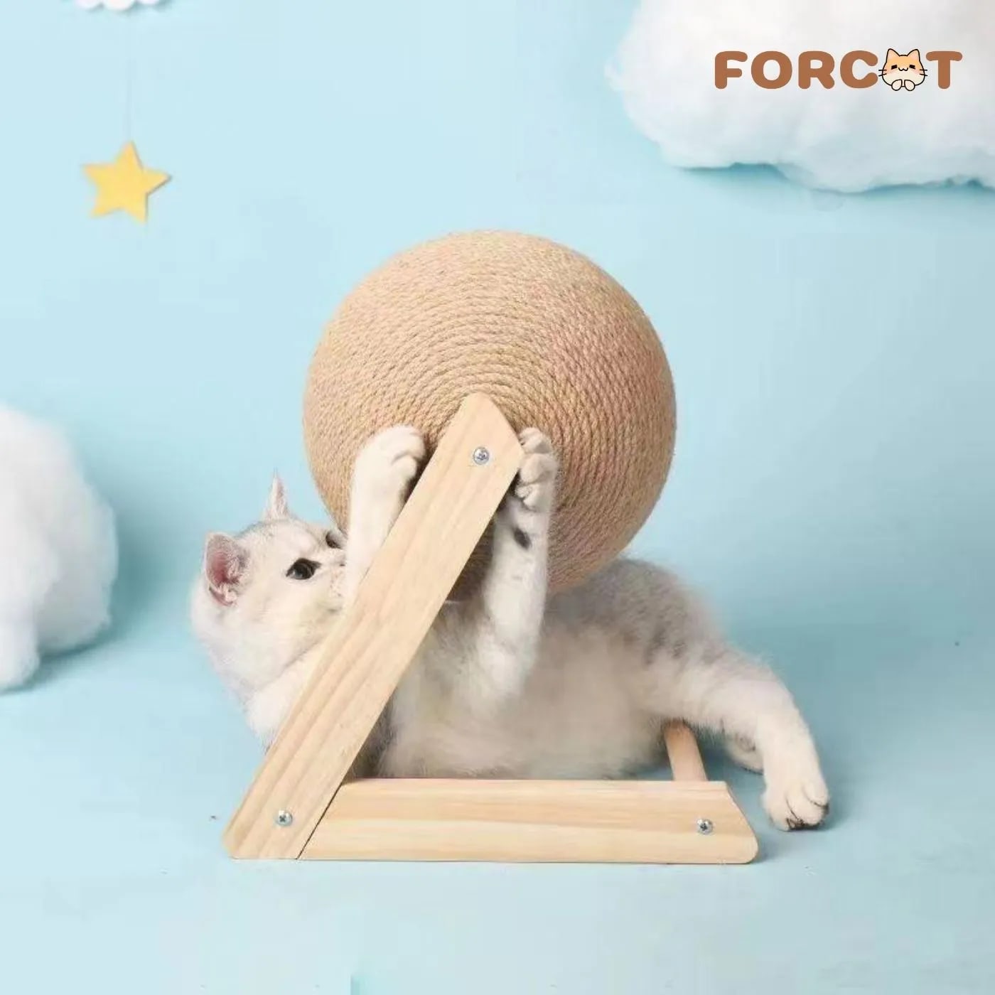 Bóng mài móng cho mèo DORRYKEY đa dạng kích thước đồ chơi 1