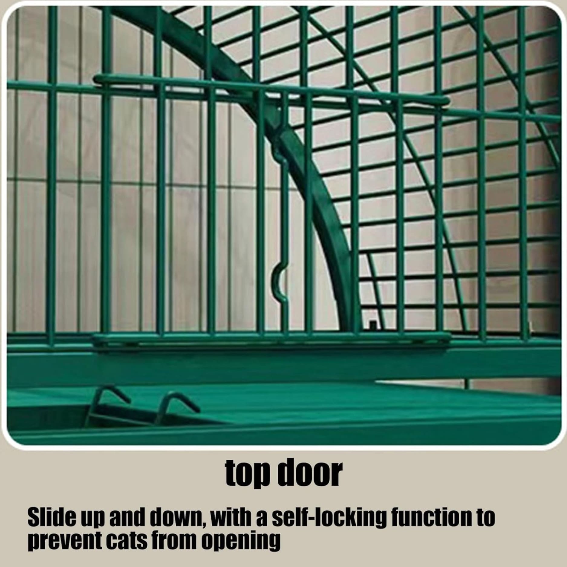 Lồng mèo nan ống 3 tầng