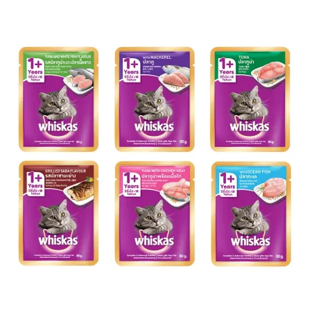 Thức ăn của mèo: Pate Whiskas 80g