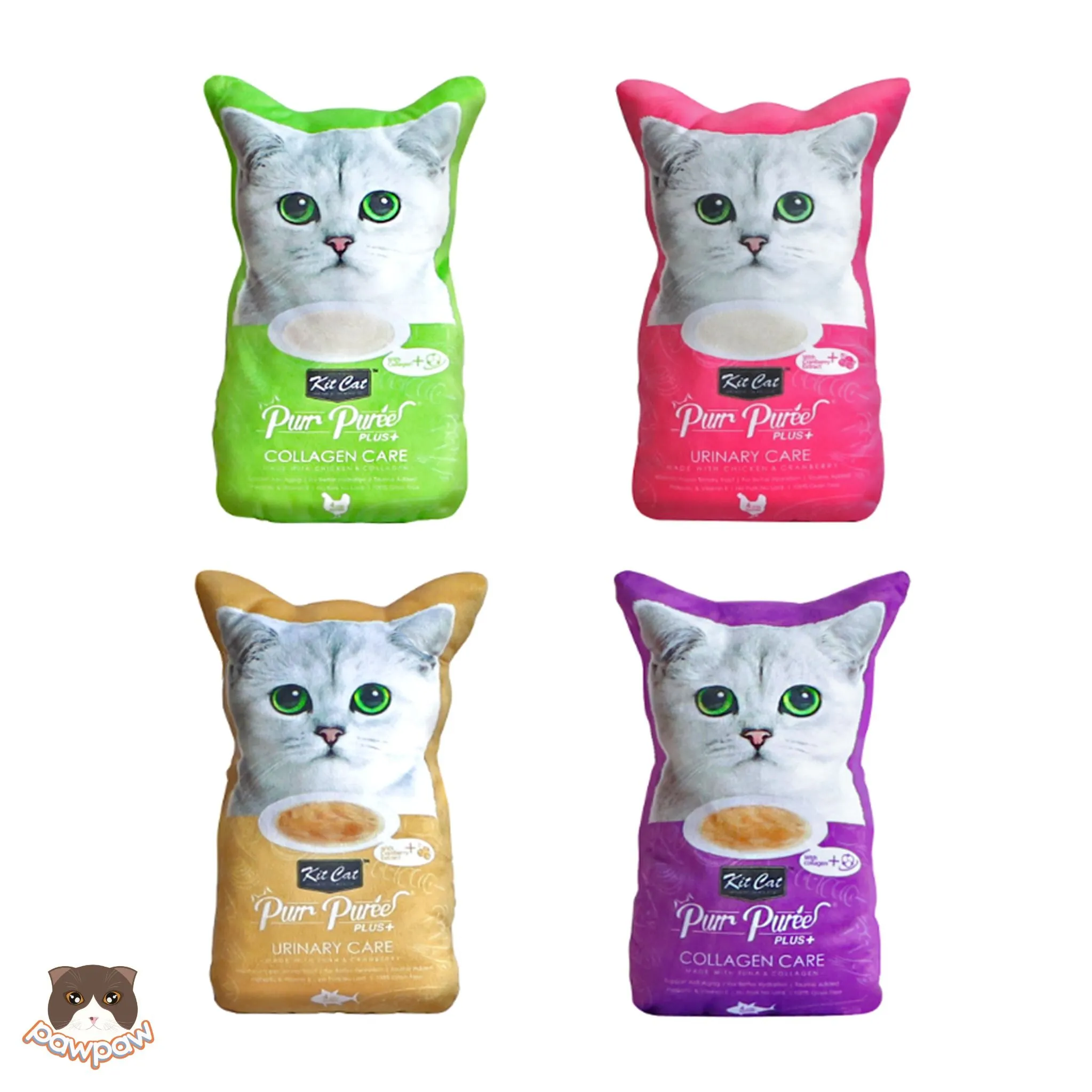 Đồ chơi cho mèo con: Gối ôm mèo Kitkat