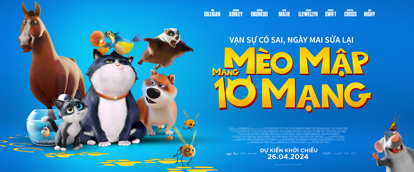 Mèo mập mang 10 mạng