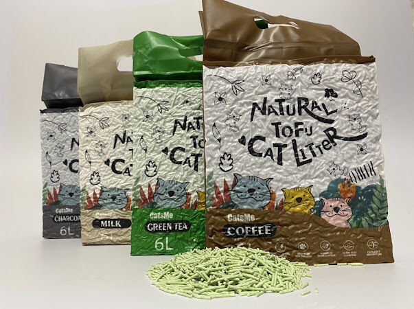Cát đậu nành Natural Tofu Cat Litter Catsme