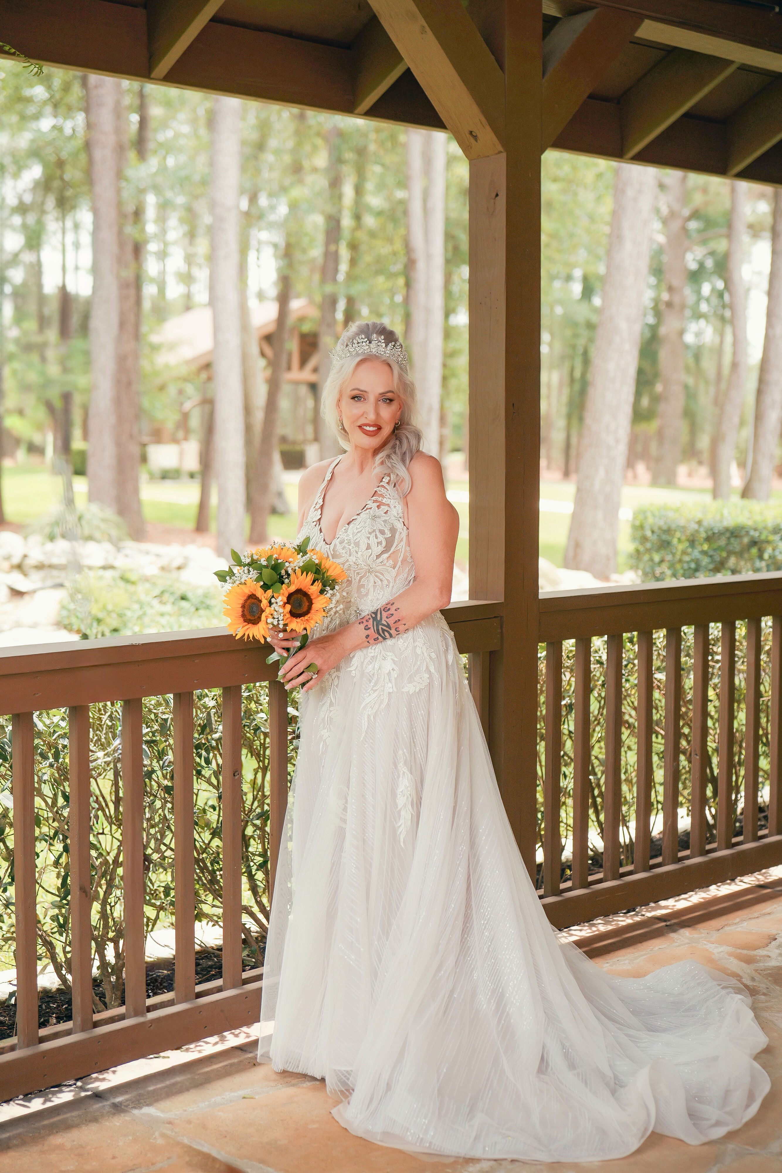 Wedding ceremony photography in Montgomery County TX