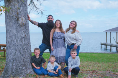 Elegant portrait photography by Studio37, a family photographer in Pinehurst, TX. Professional studio lighting