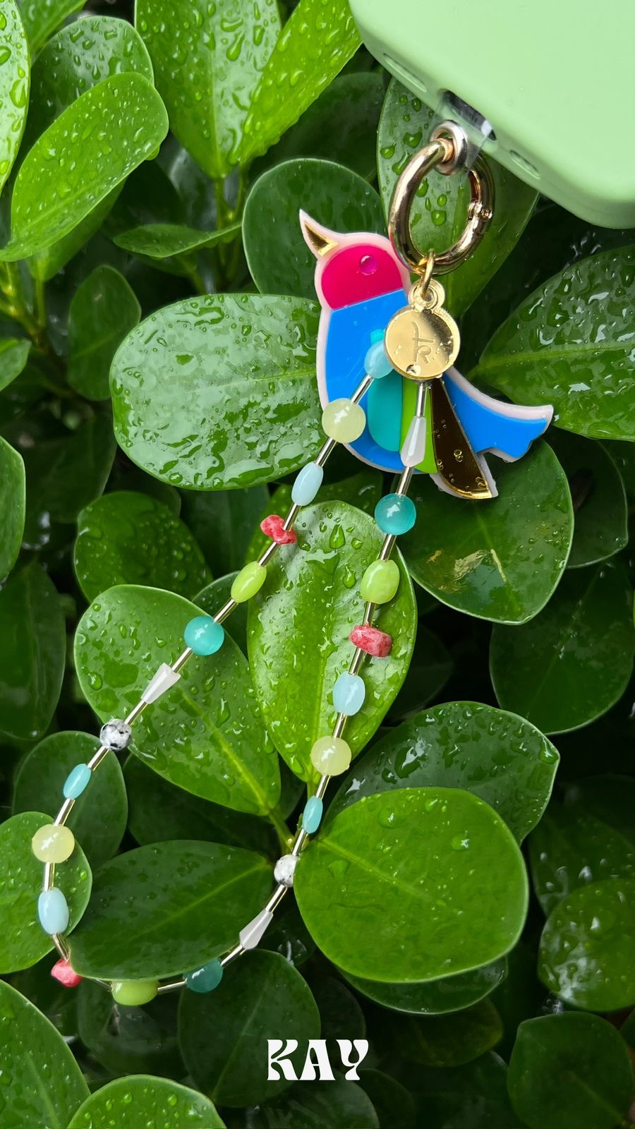 CHIRPY SPARROW PHONE STRAP 