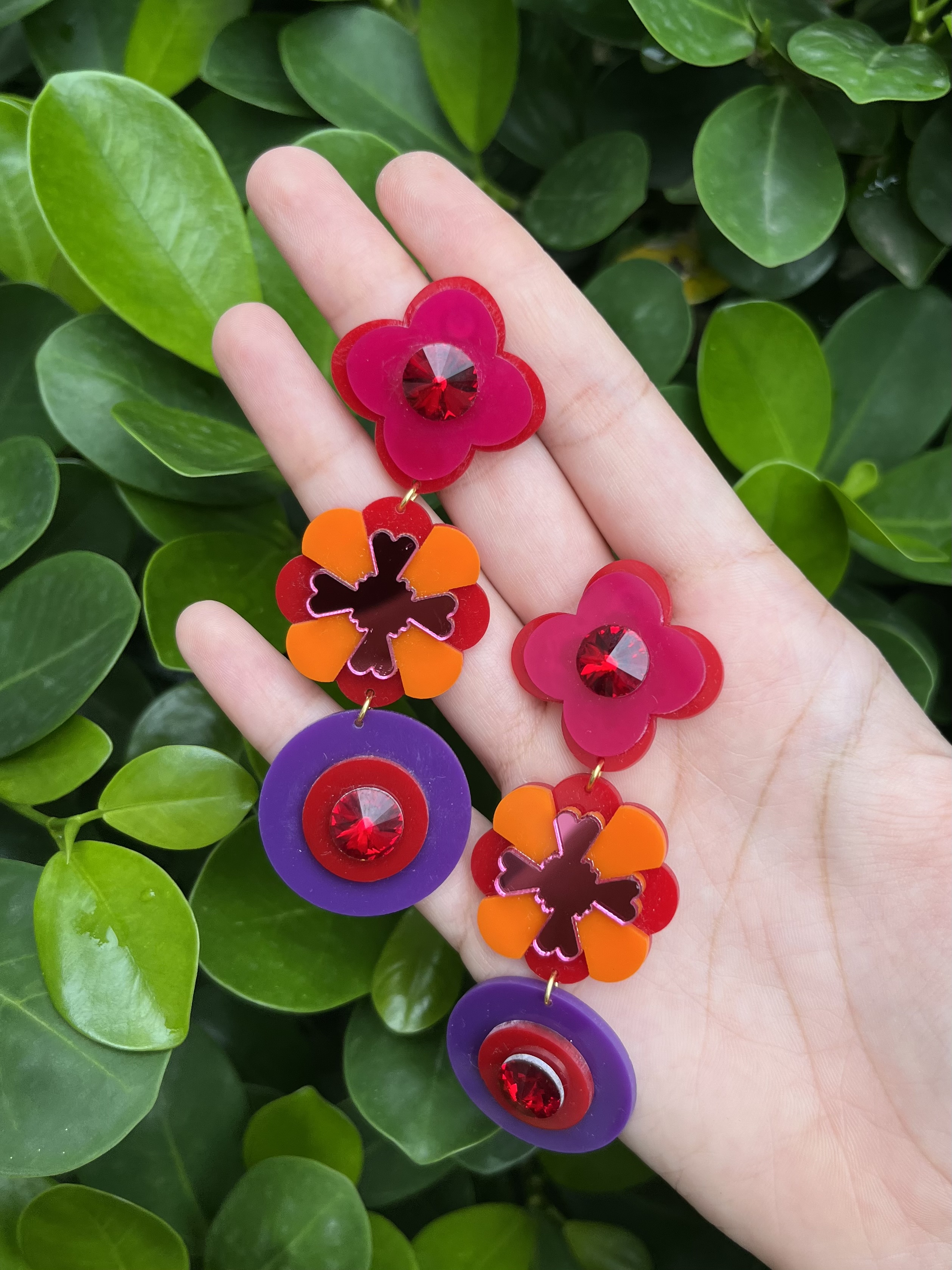 POPPY CLOVER EARRINGS