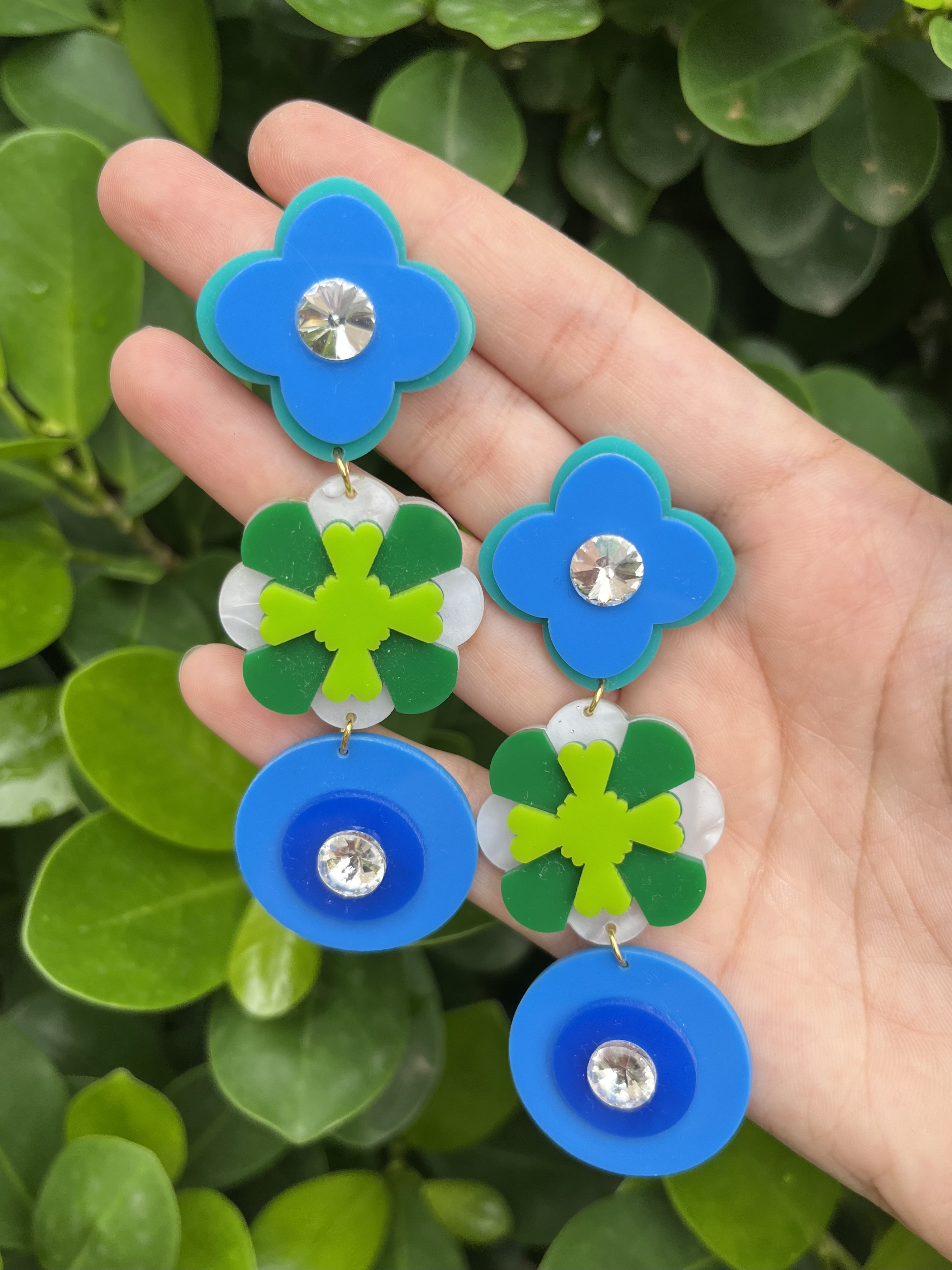 POPPY CLOVER EARRINGS