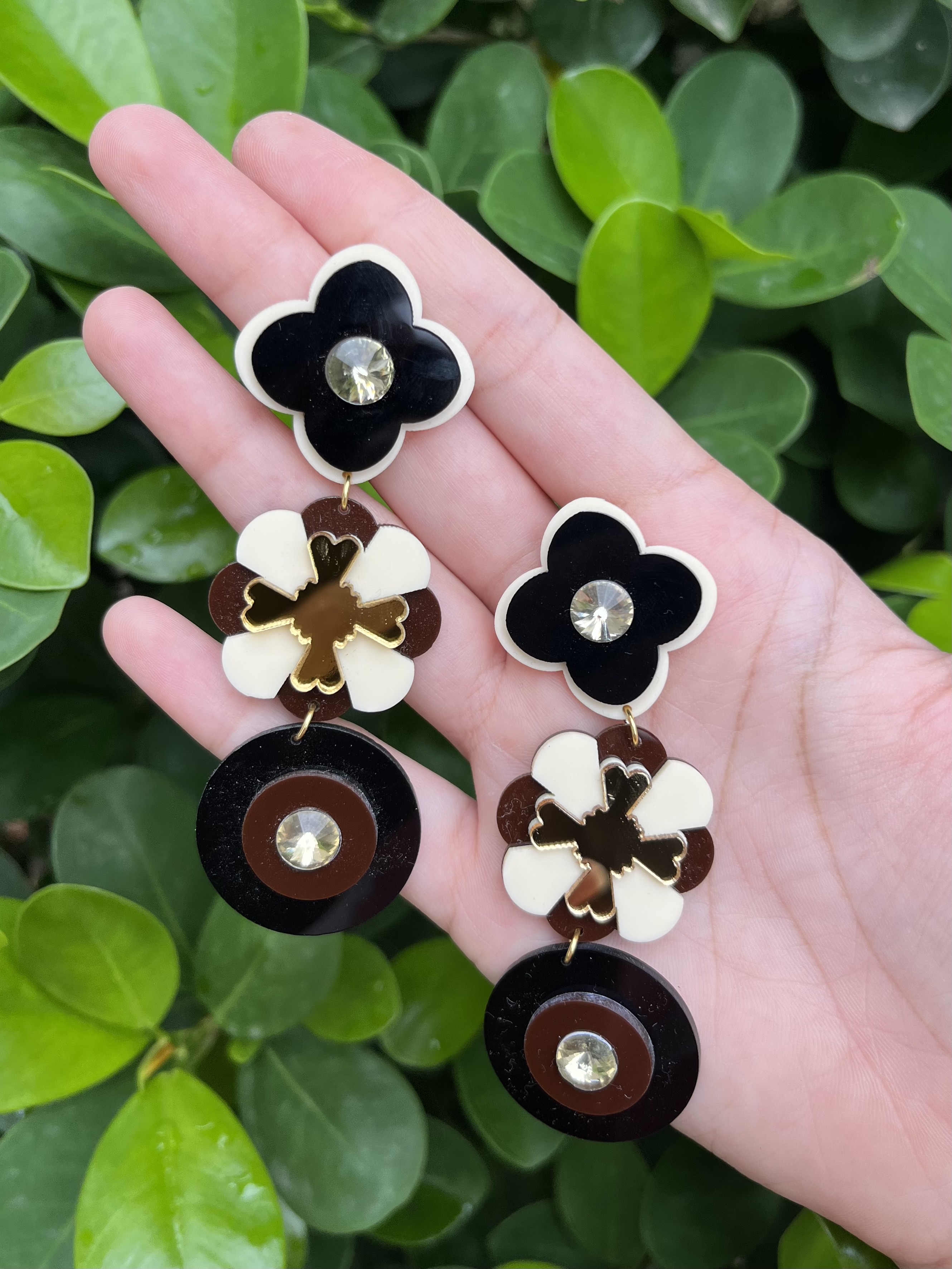 POPPY CLOVER EARRINGS