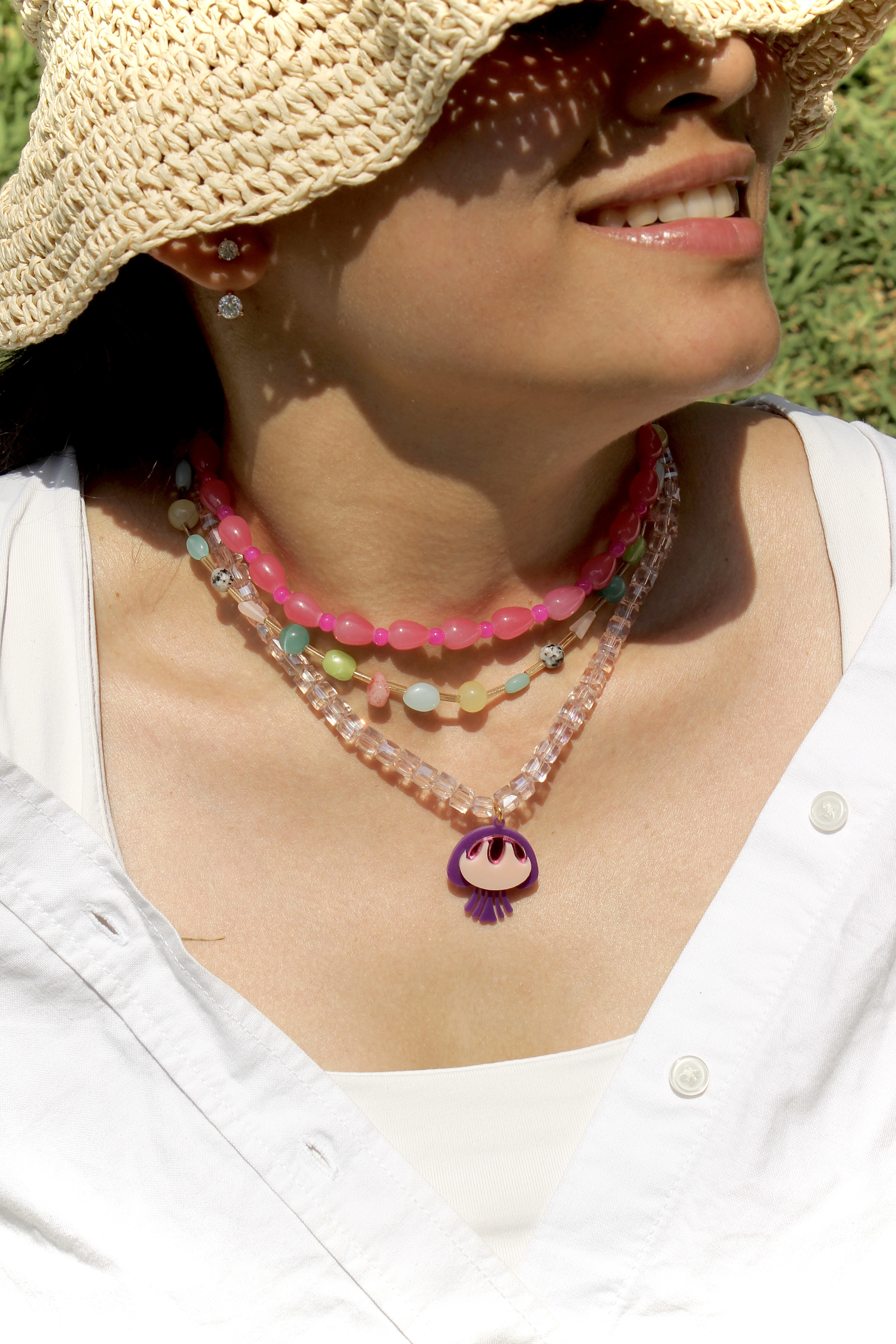 JELLY FIN NECKPIECE