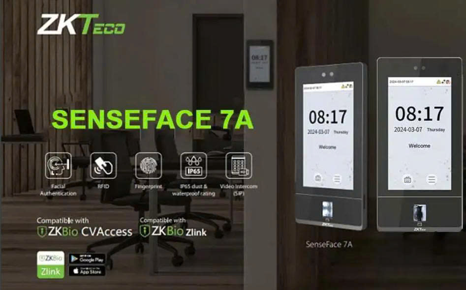 Máy chấm công khuôn mặt SenseFace 7A