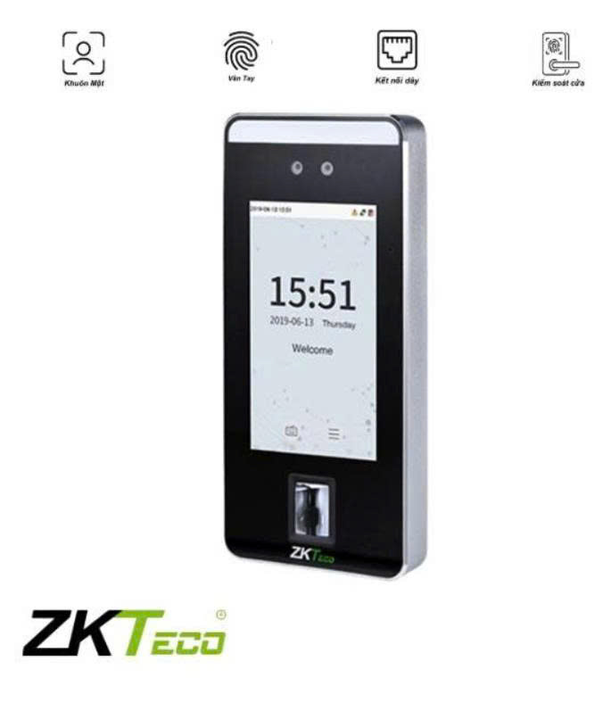 Máy chấm công khuôn mặt ZKTeco SenseFace 4A