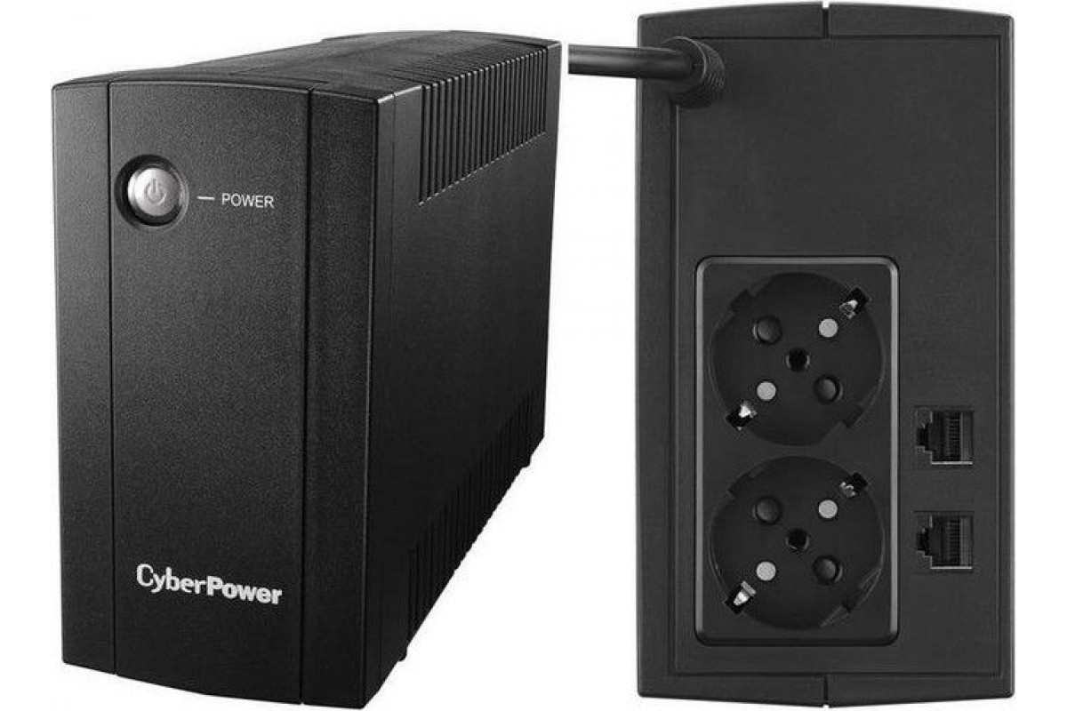 UPS CyberPower Interativa GreenPower 650VA/360W – 3 Tomadas Schuko