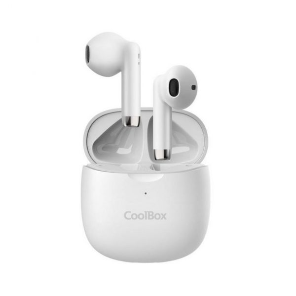 Fones TWS Coolbox TWS‑01 – Bluetooth 5.1, Estojo Compacto