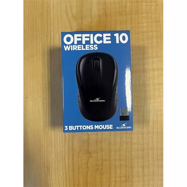 Bluestork M-WL-OFF10 – Mouse Wireless Ambidestro (RF)