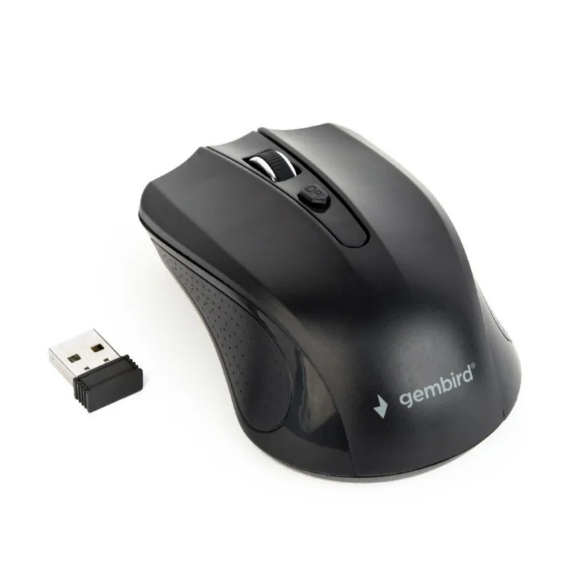  Rato Gembird Wireless Rubble 1600DPI Preto