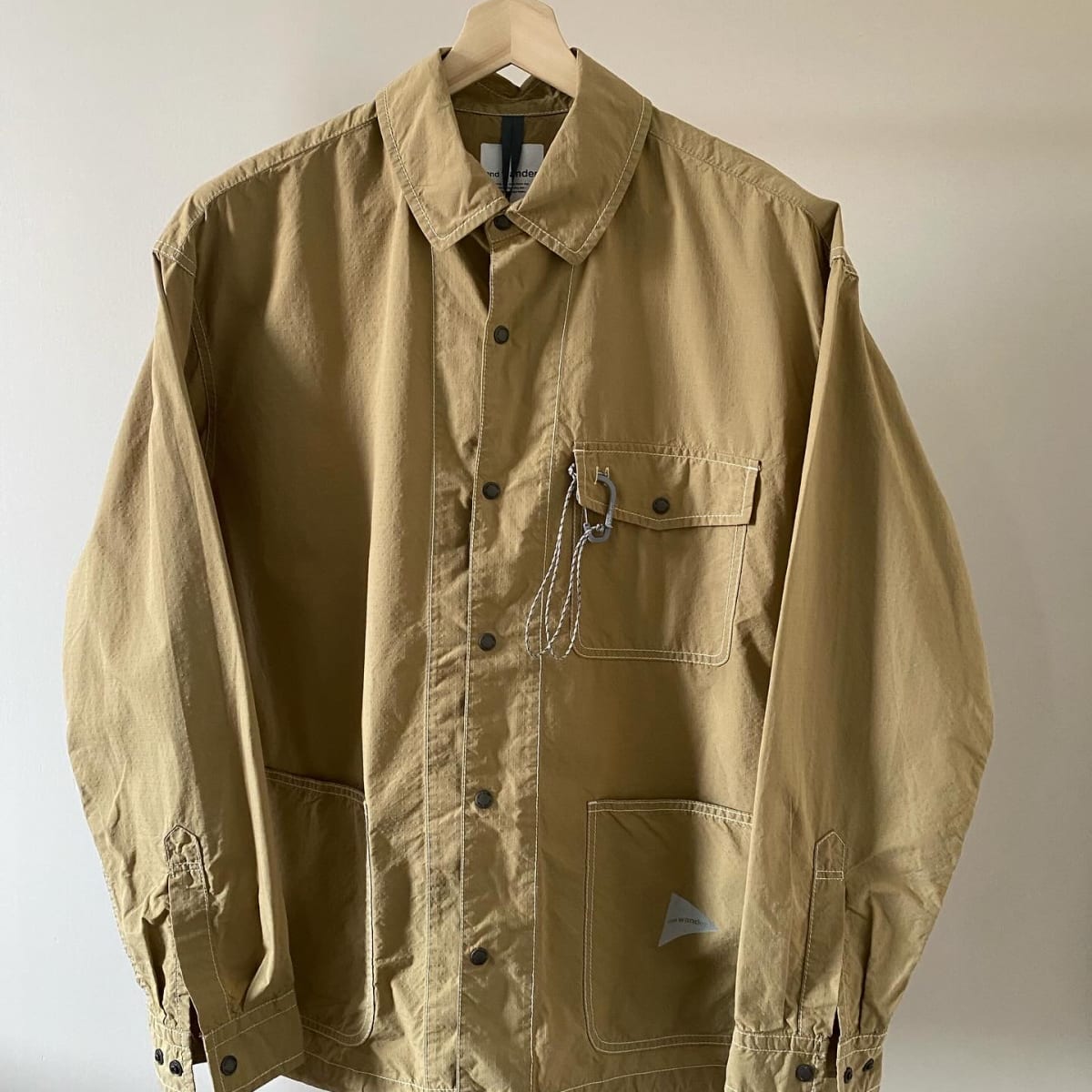 AND WANDER Dry Rip Stop Overshirt — image 1