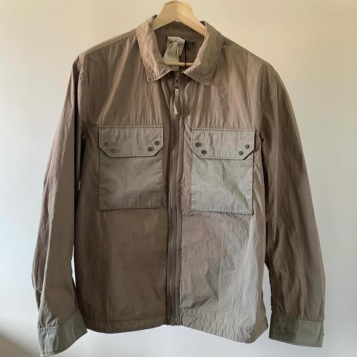 TEN C Mid-Layer Zipped Overshirt — image 1