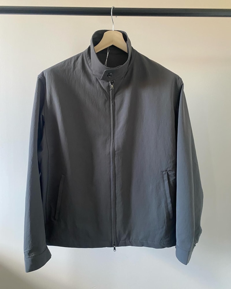 NANAMICA ALPHADRY Crew Jacket — Grey · L